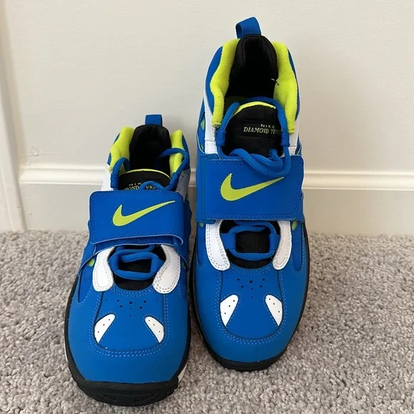 Nike Air Diamond Turf 2, Royal blue, Boys (Youth). No tag/box. - Picture 2 of 9